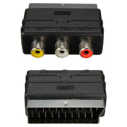Üleminek Scart pesa/3xRCA pistik, 3354654