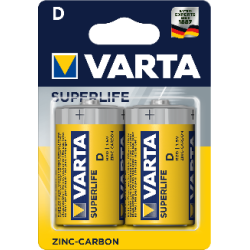 Varta SuperLife D patarei 2-pakk