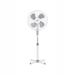 Ventilaator jalaga Botti 40cm, 3 kiirust, valge